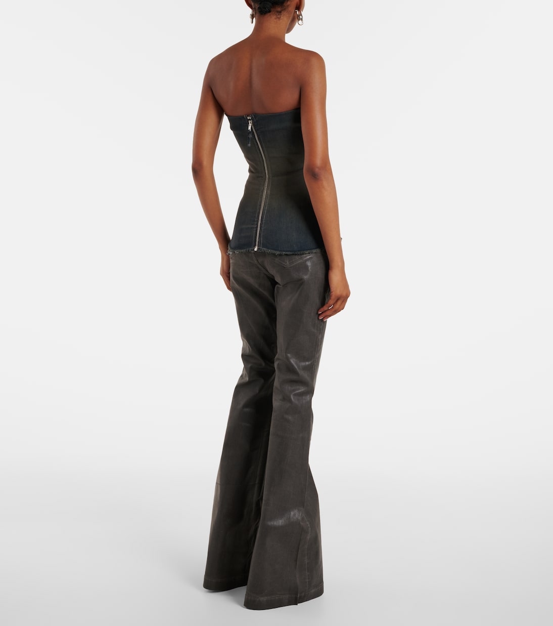 Denim corset | Rick Owens