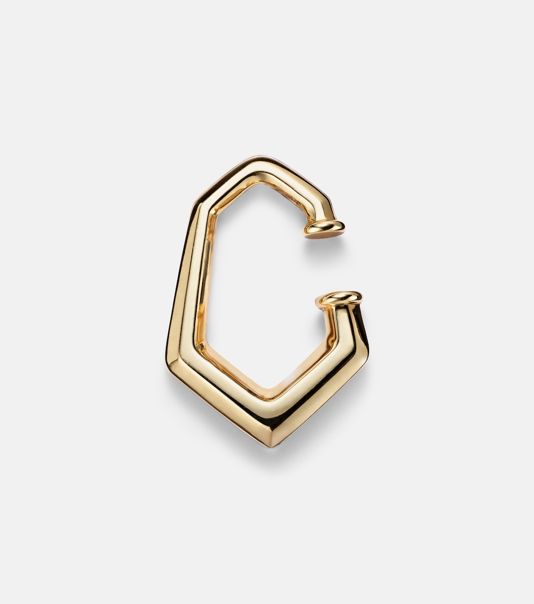Einzelner Ear Cuff Carved aus 18kt Gelbgold (750/1000) | Ananya