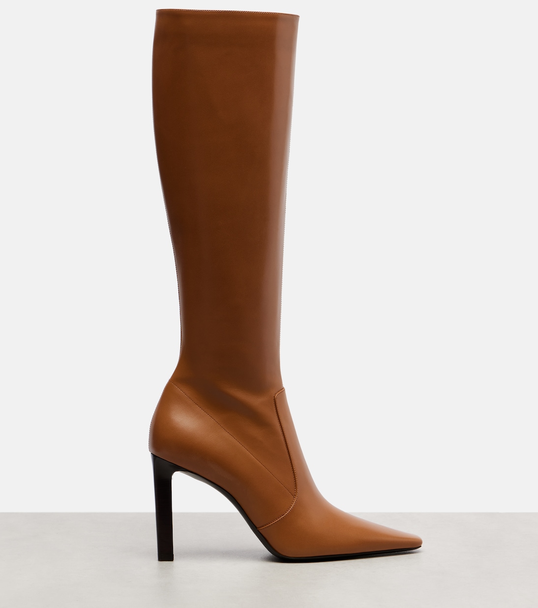 Francoise 95 leather knee-high boots | Saint Laurent