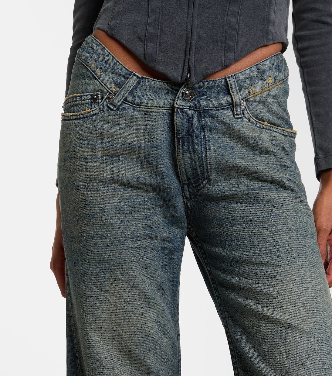 Jean ample à taille basse | Balenciaga