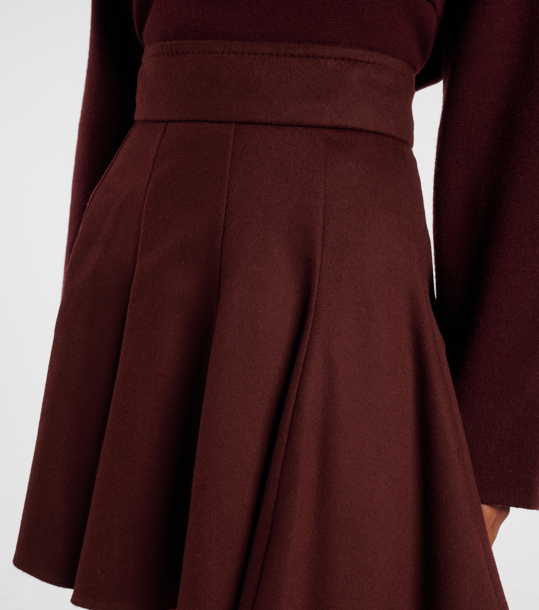 Camel hair miniskirt | Max Mara