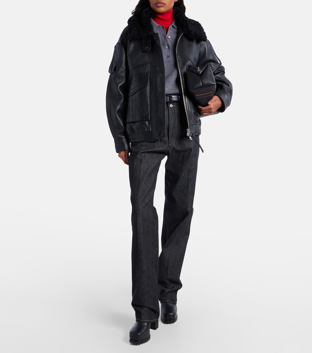 Ankle Boots Harlem aus Leder | Gianvito Rossi