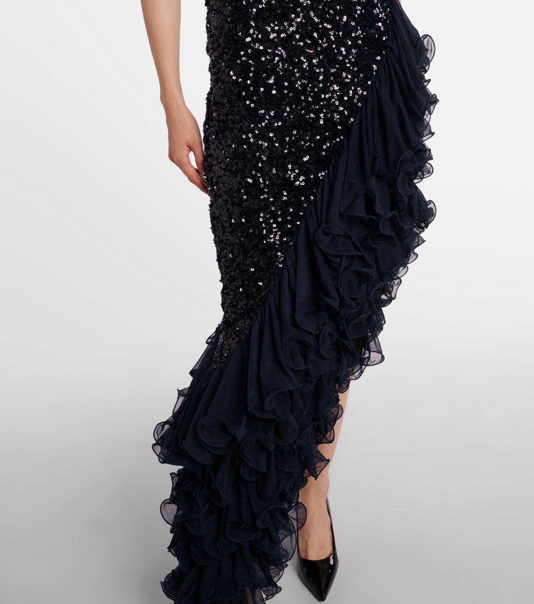 Robe longue à sequins | Rotate