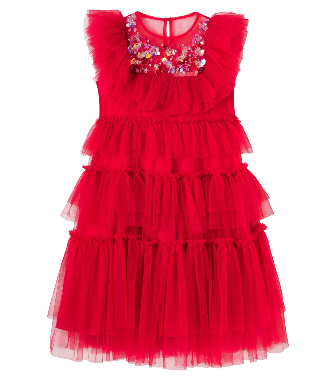 Verziertes Kleid Rana aus Tüll | Tutu Du Monde