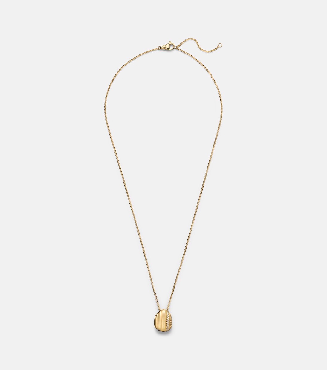 Eos 18kt gold pendant necklace with diamonds | Pamela Zamore