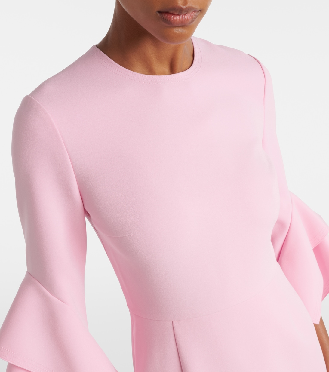 Ruffled midi dress | Roksanda