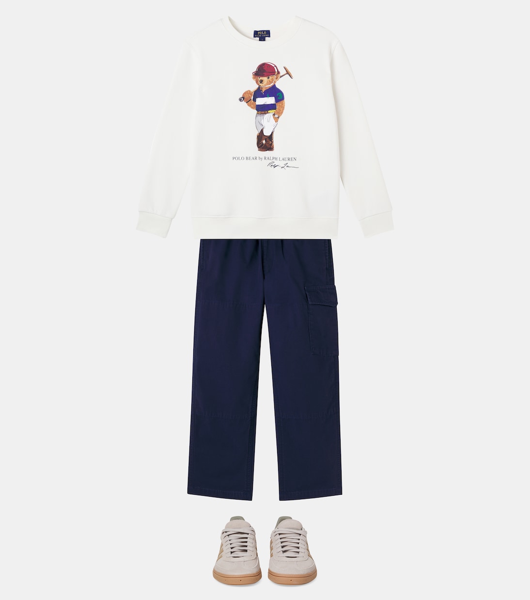 Sweatshirt Polo Bear en coton | Polo Ralph Lauren Kids