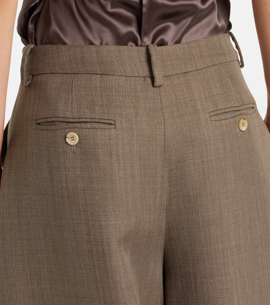 Barrel-Hose aus Wolle | Magda Butrym