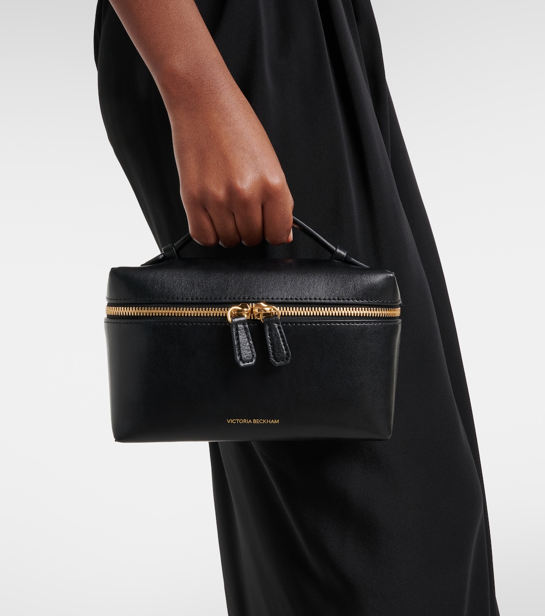 Vanity Small leather vanity bag | Victoria Beckham