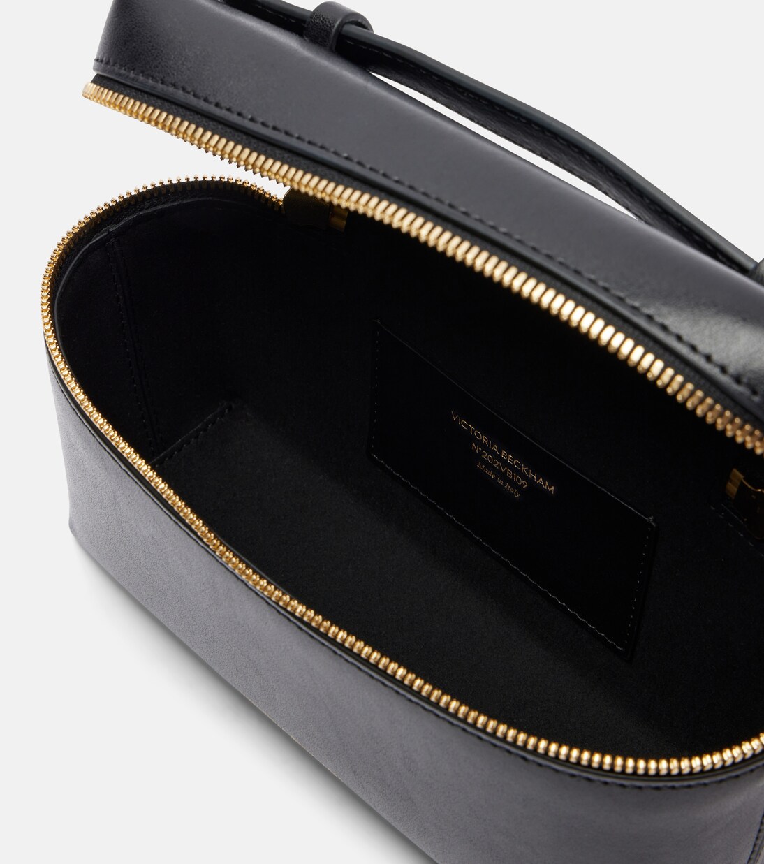 Vanity Small leather vanity bag | Victoria Beckham