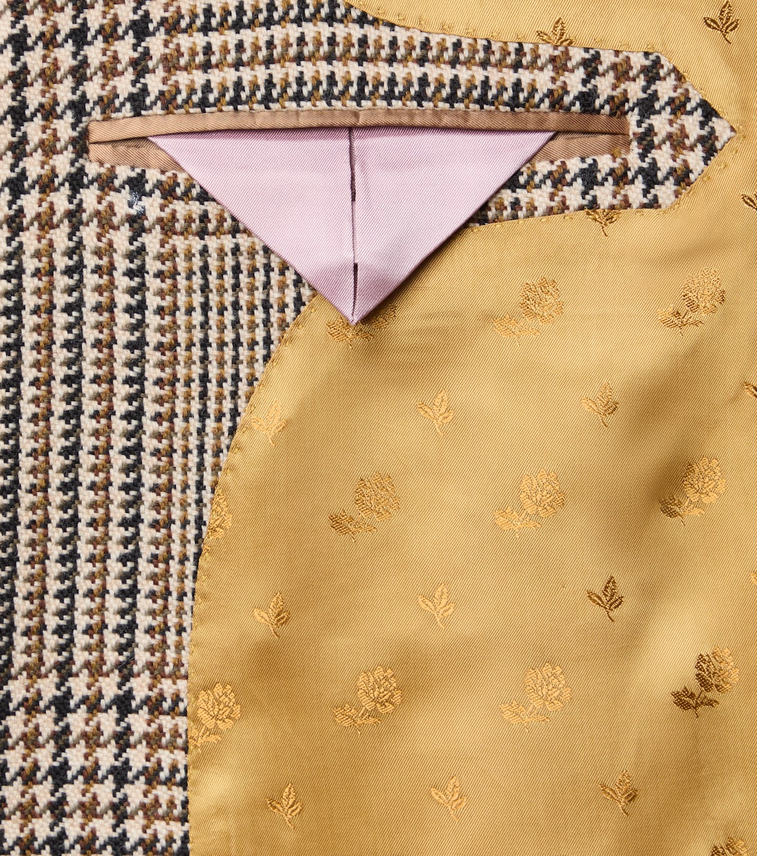 Prince of Wales check virgin wool blazer | Valentino