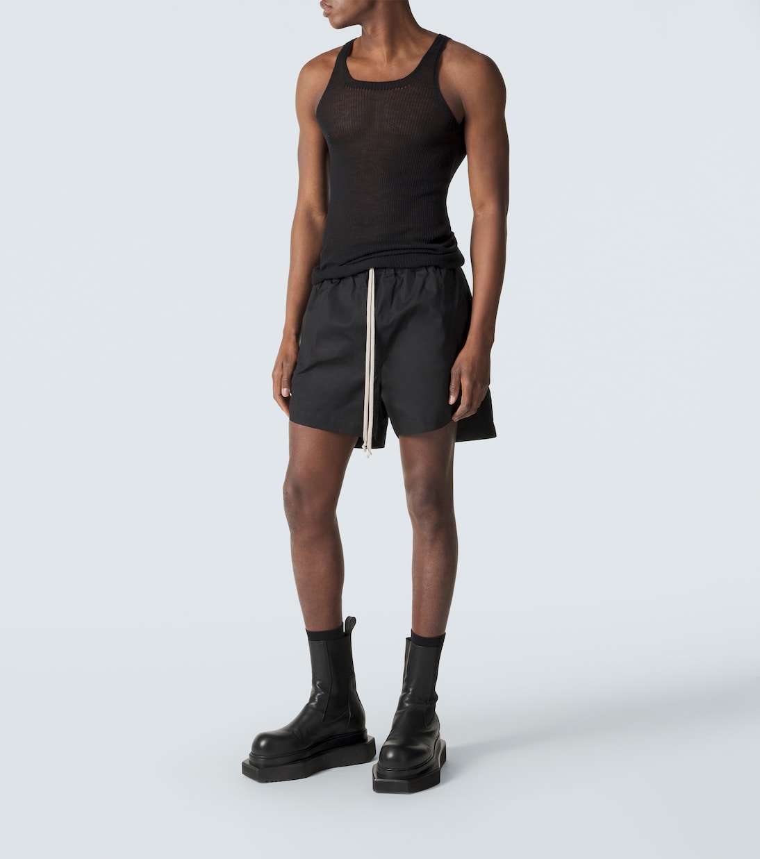 Shorts aus Baumwoll-Jersey | Rick Owens