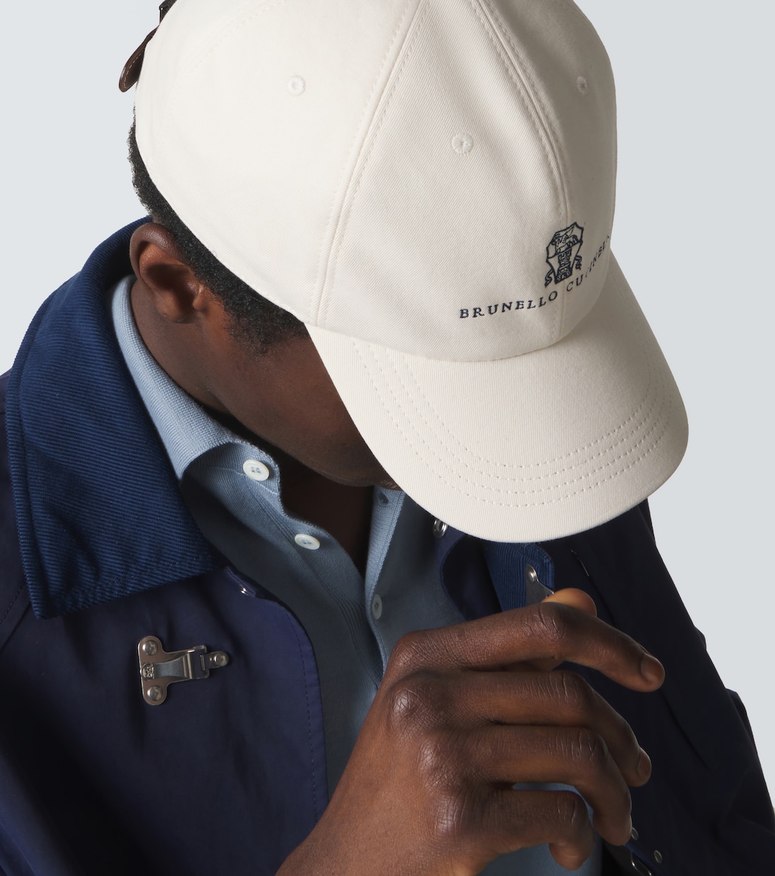 Baseballcap aus Baumwoll-Gabardine | Brunello Cucinelli