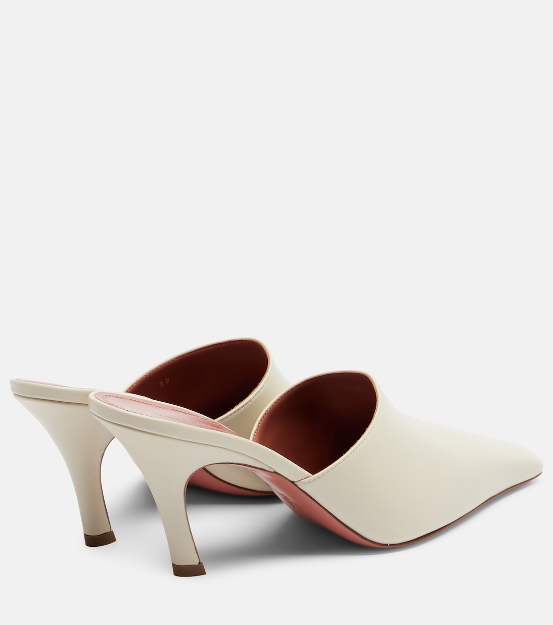 Jamie leather mules | Amina Muaddi