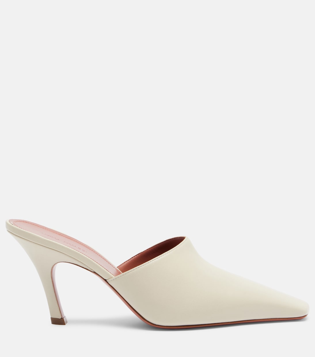 Jamie leather mules | Amina Muaddi