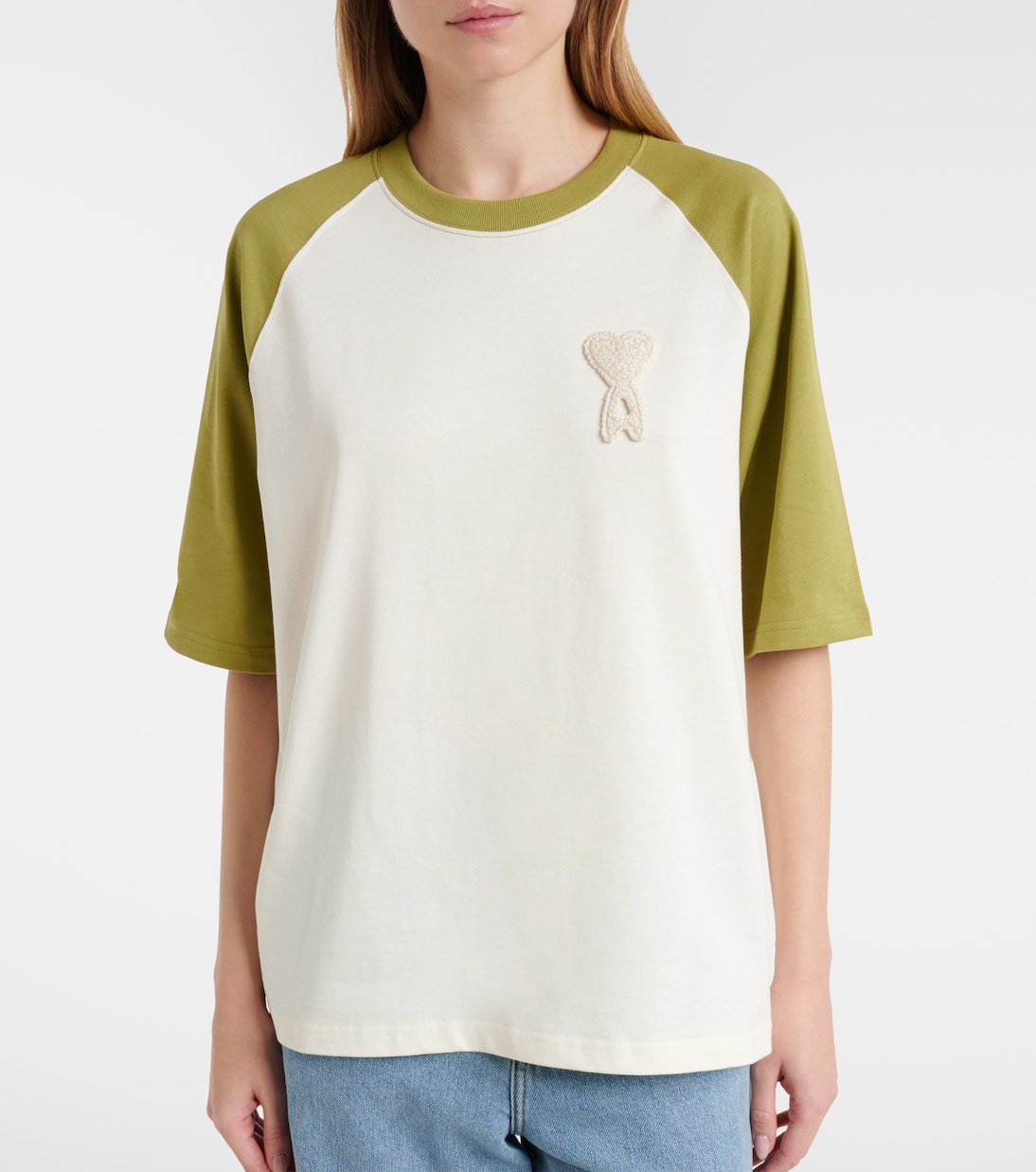 Ami De Cœur cotton jersey T-shirt | Ami Paris