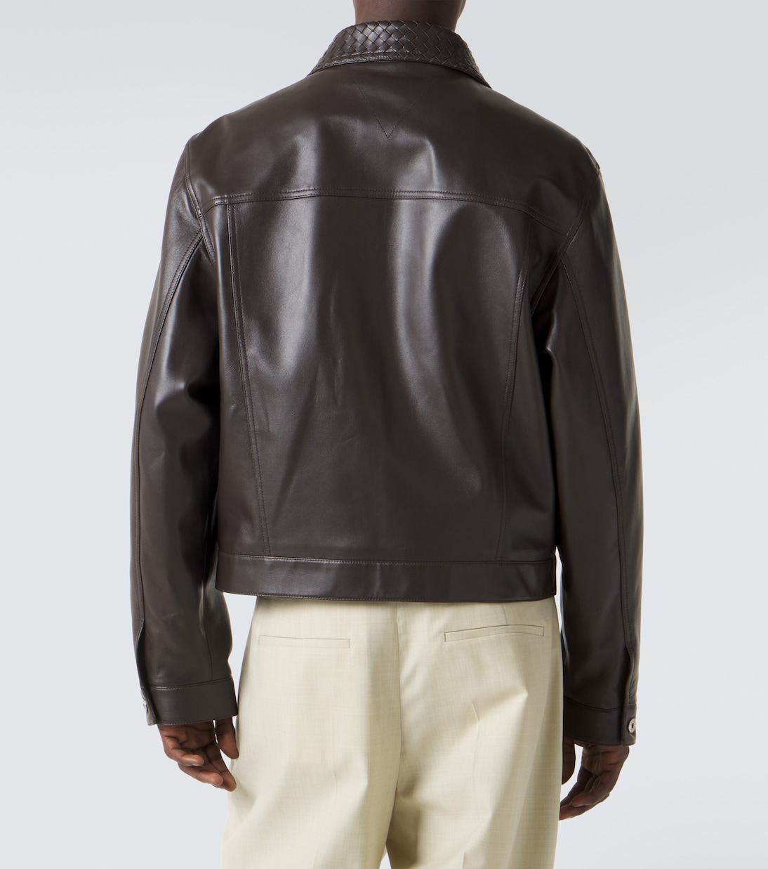 Intrecciato leather jacket | Bottega Veneta