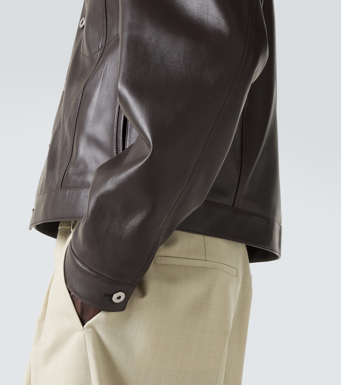 Intrecciato leather jacket | Bottega Veneta
