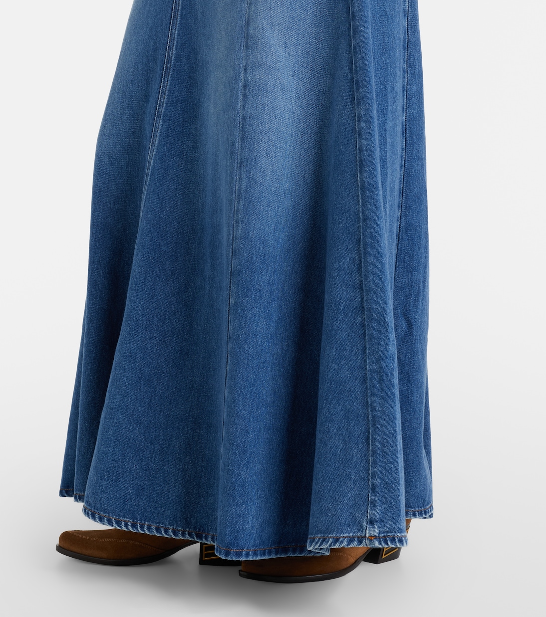 Tula denim maxi skirt | AG Jeans