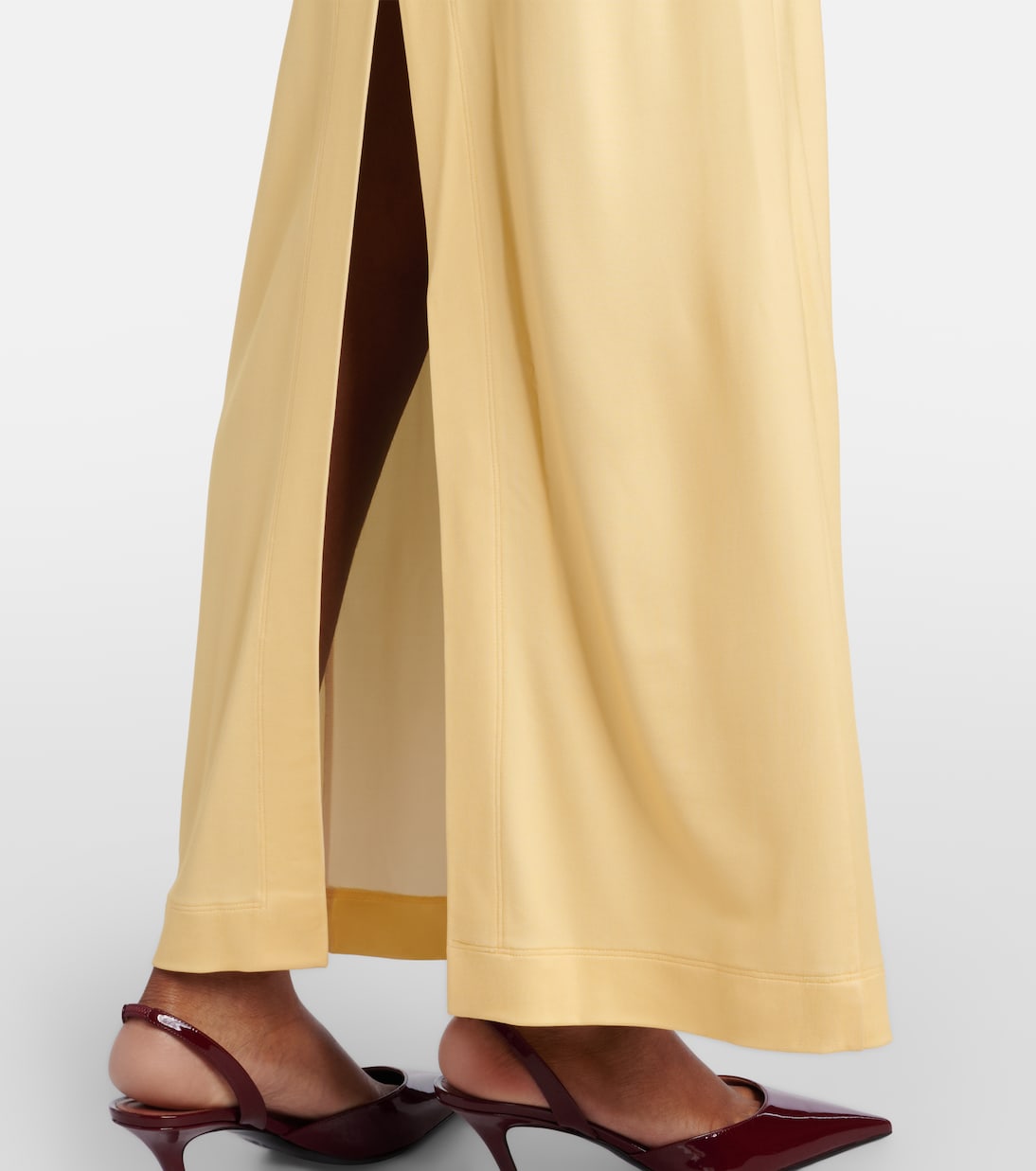 Porcelain Flower jersey maxi dress | Oscar de la Renta