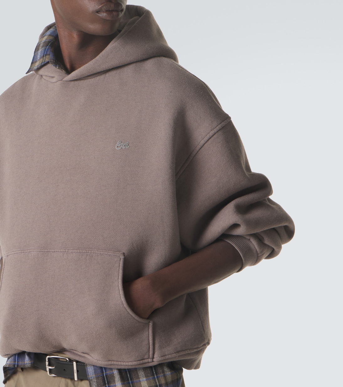 Felpa in cotone con logo | ERL