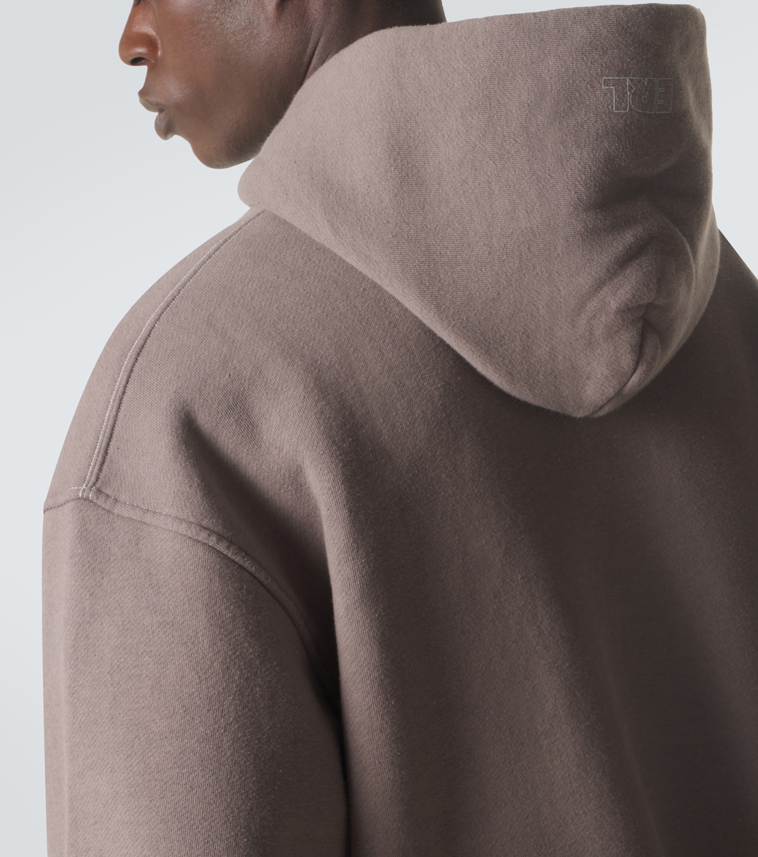 Felpa in cotone con logo | ERL