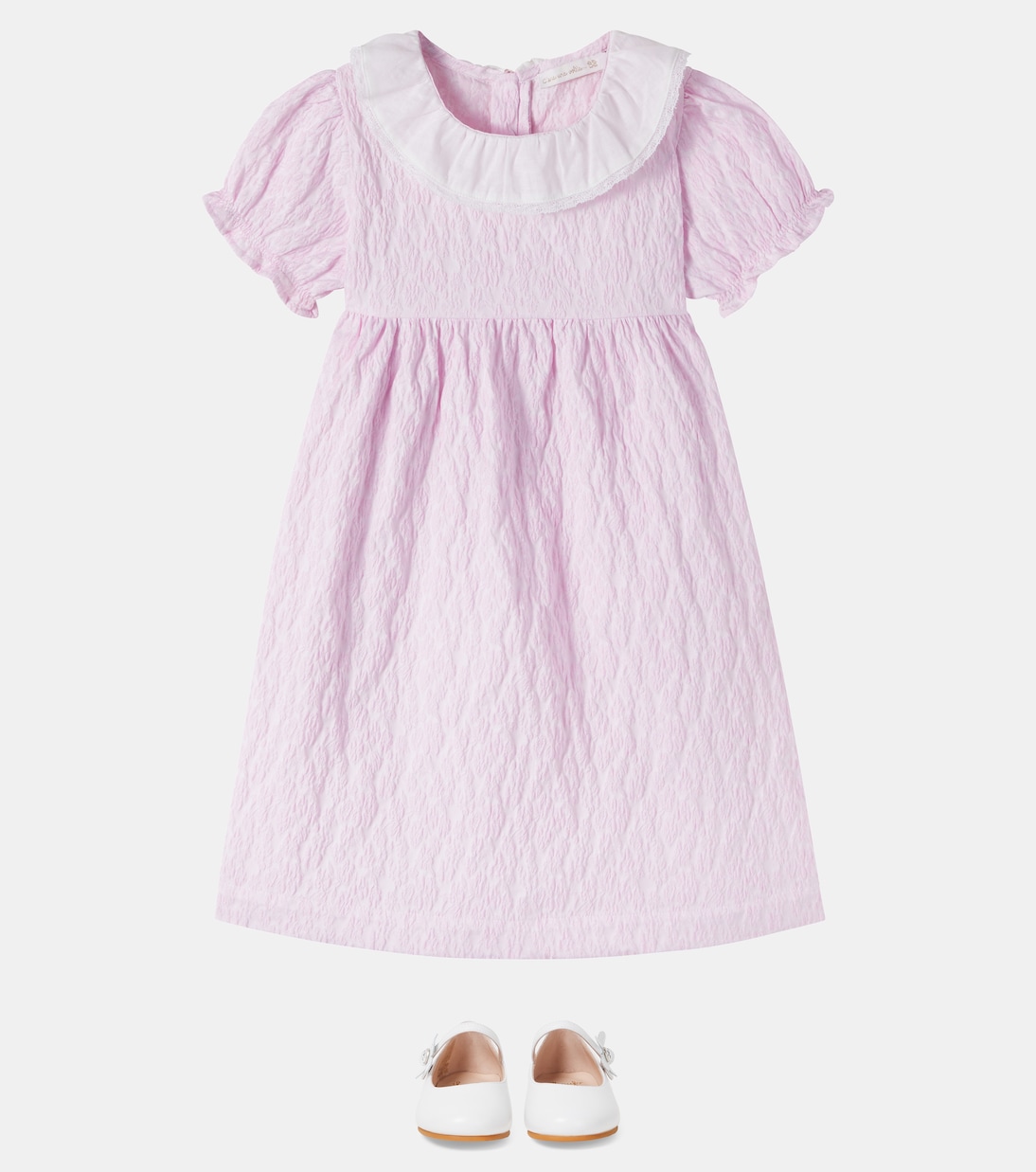 Kleid Lylas aus Seersucker | C'era Una Volta