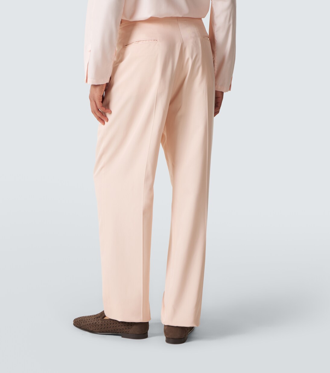 Johnny silk suit pants | Umit Benan