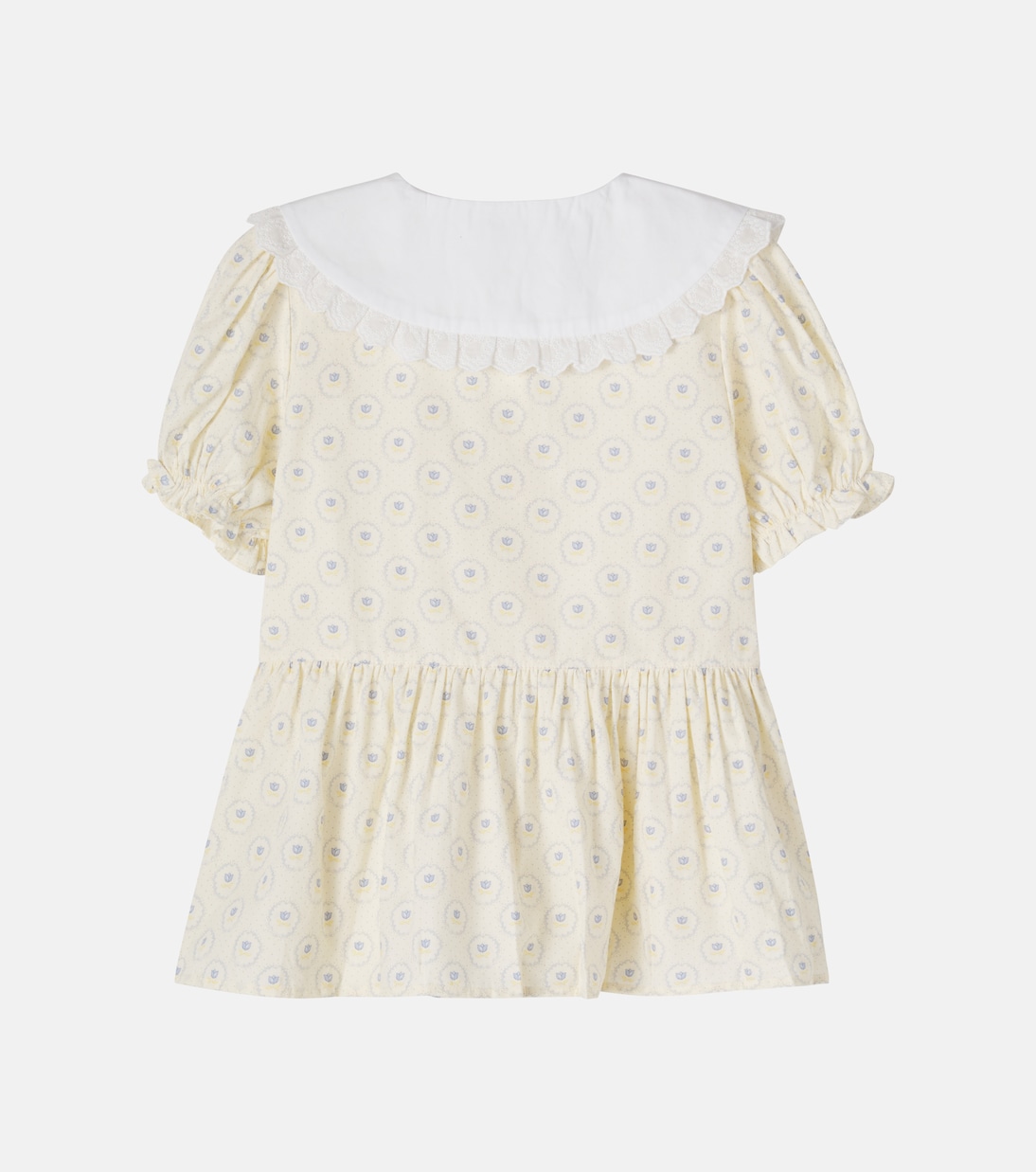 Bedruckte Bluse Cœur aus Baumwolle | Konges Sløjd