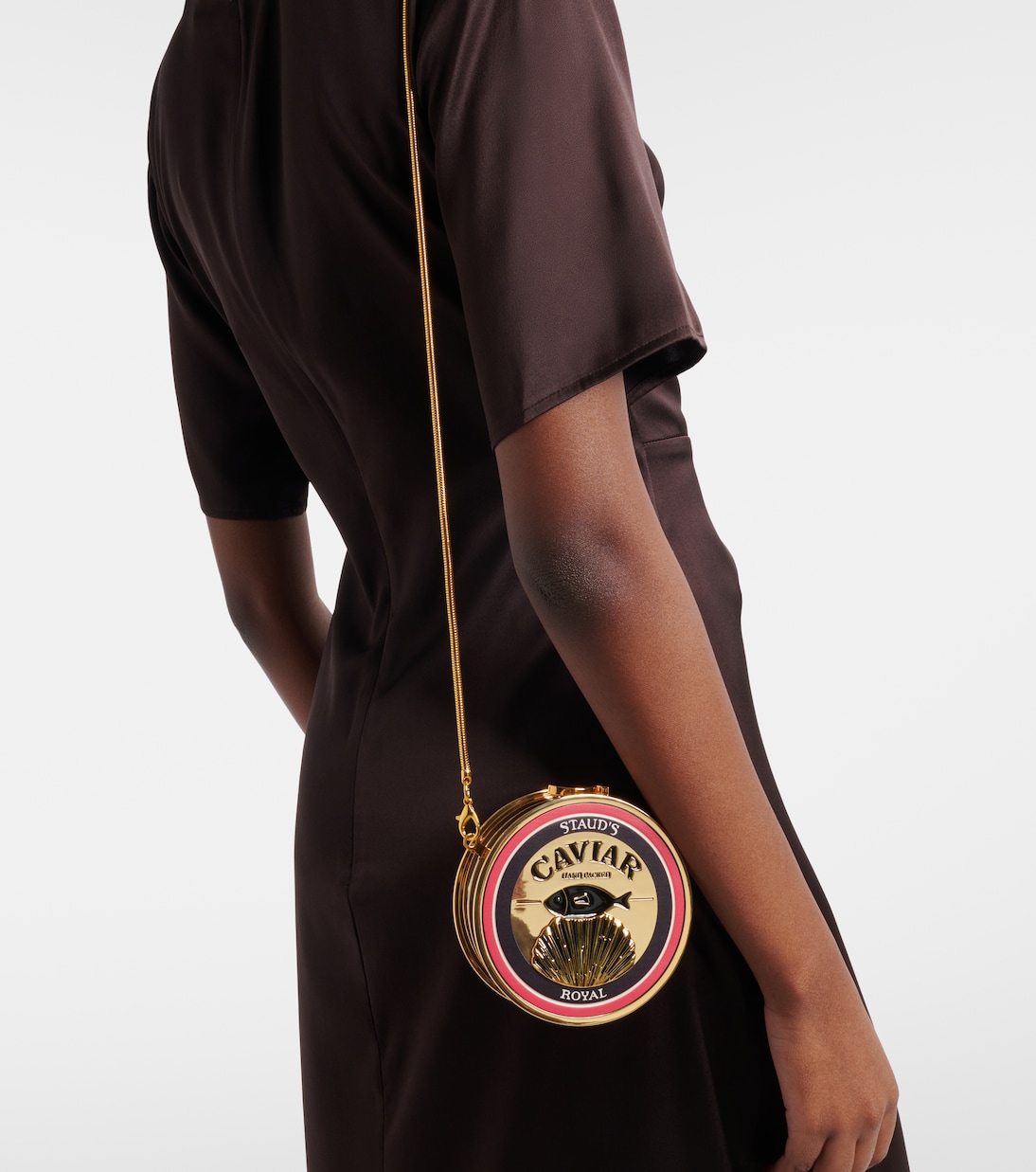 Sac à bandoulière Caviar Mini | Staud