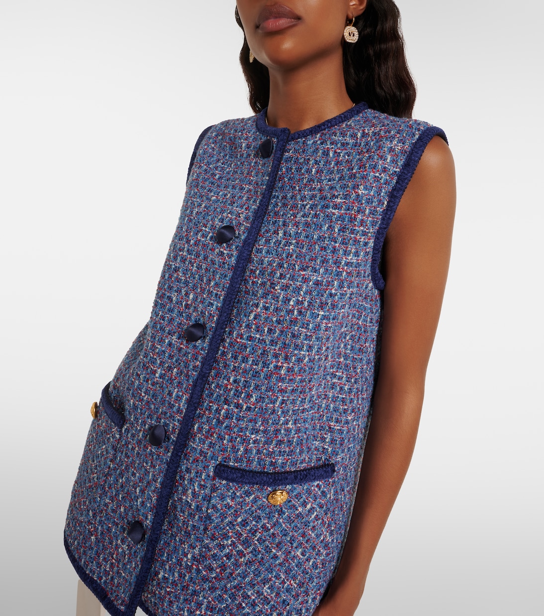 Tweed vest  | Valentino