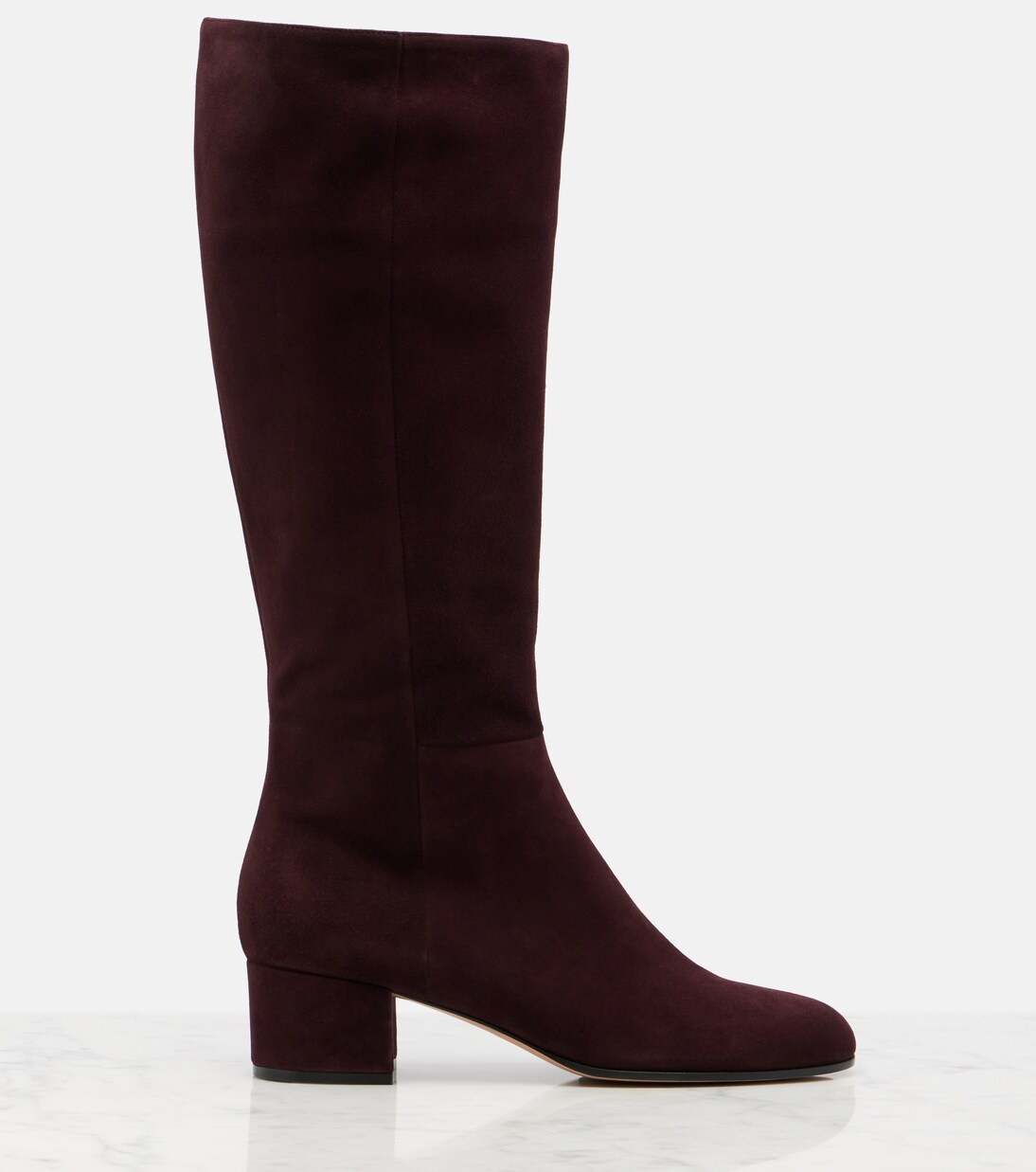 Joelle suede knee-high boots | Gianvito Rossi