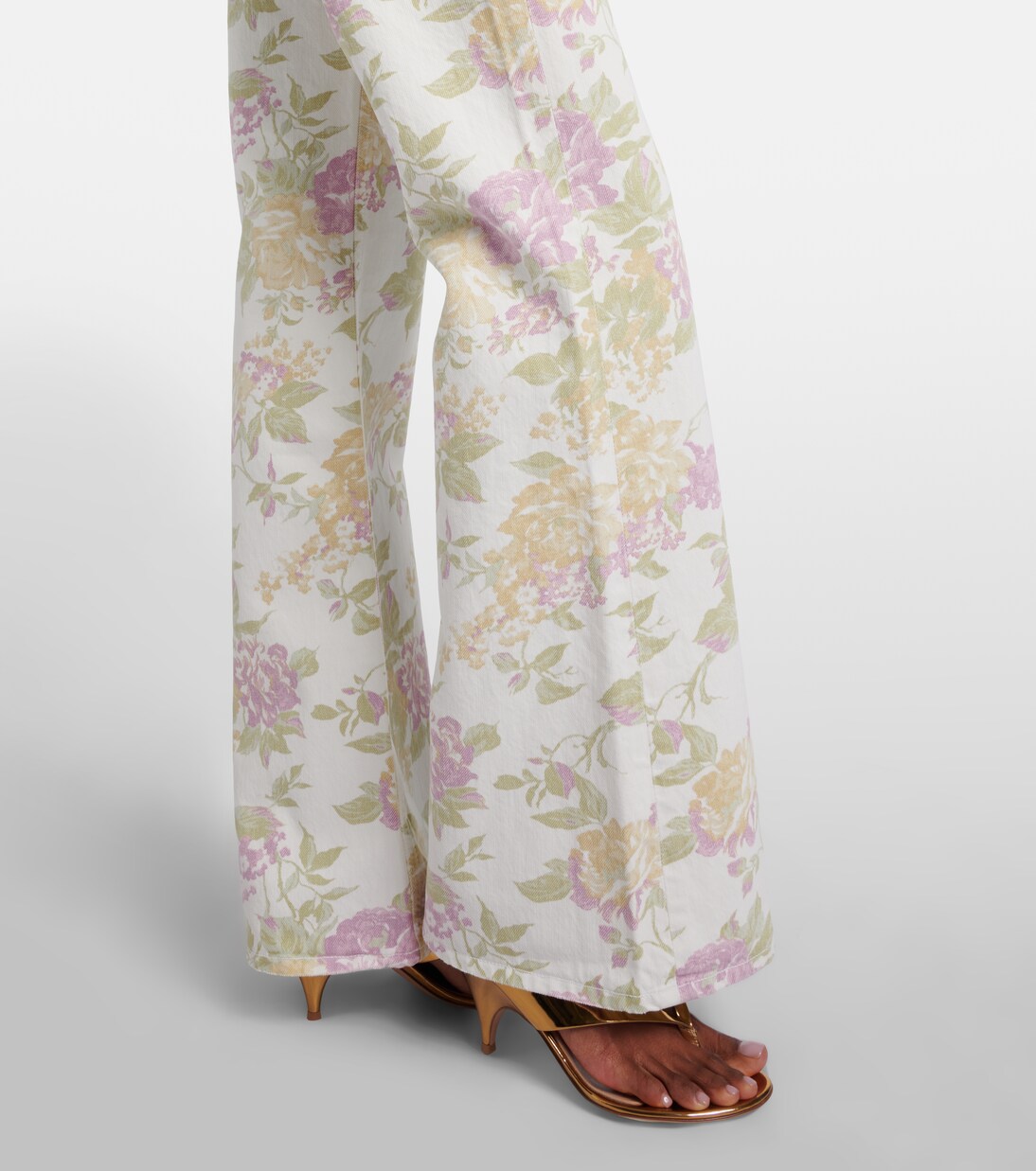 Kimberly '70s floral flared jeans | Citizens of Humanity