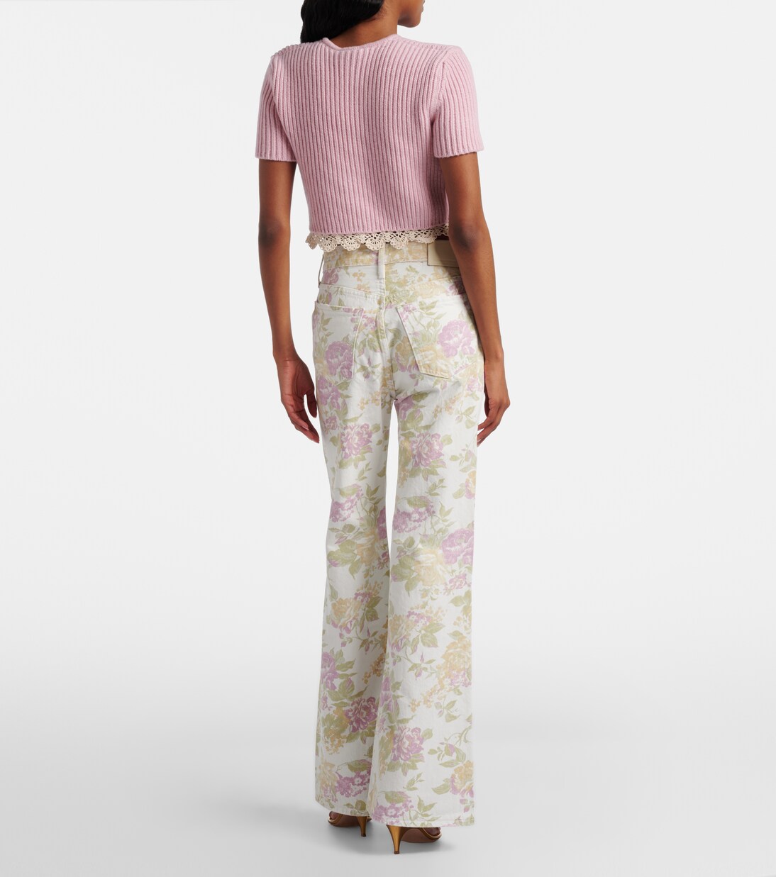 Kimberly '70s floral flared jeans | Citizens of Humanity