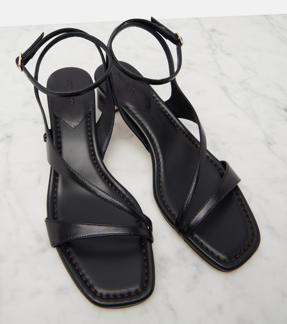 Sandalias Faye de piel | Jimmy Choo