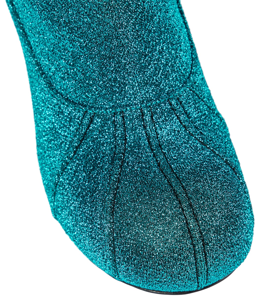 Groove Lurex® over-the-knee boots | Stella McCartney