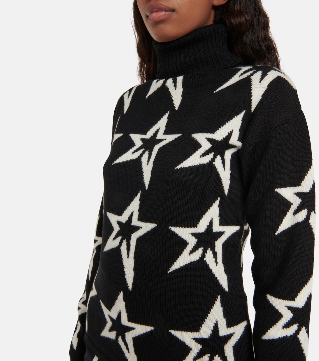 Pull à col roulé Star Dust en laine | Perfect Moment