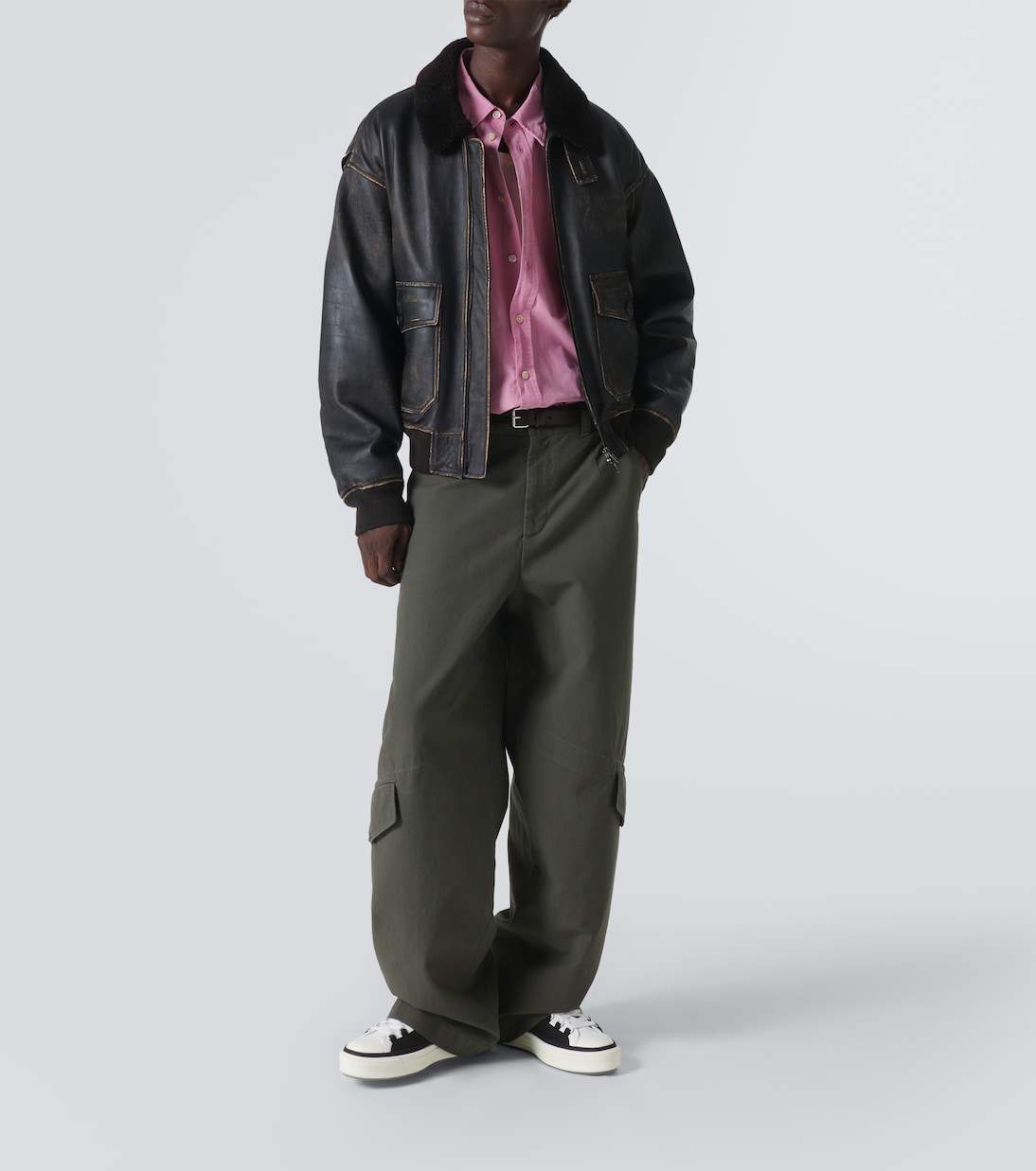 M.A. Court high-top sneakers | Amiri