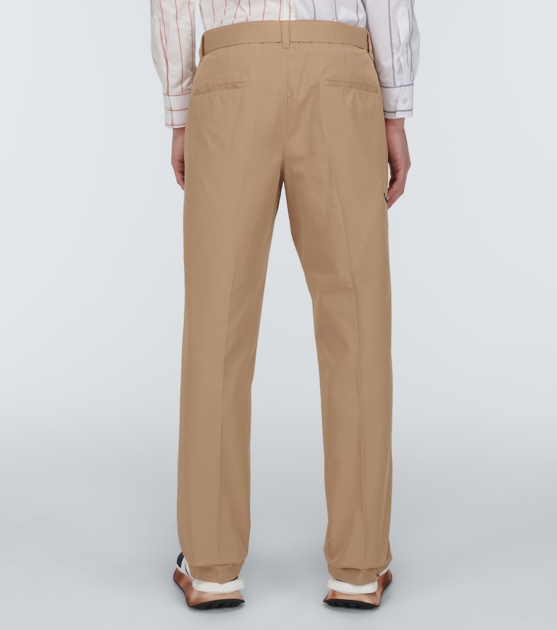Pantaloni in cotone con cintura | Lanvin