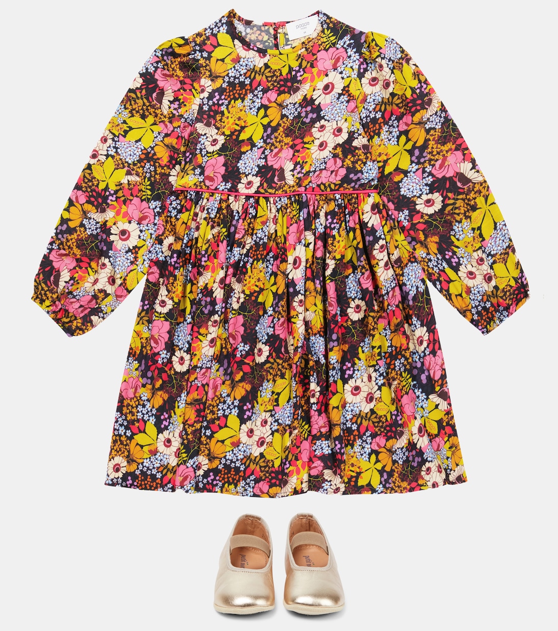 Floral pleated dress | Paade Mode