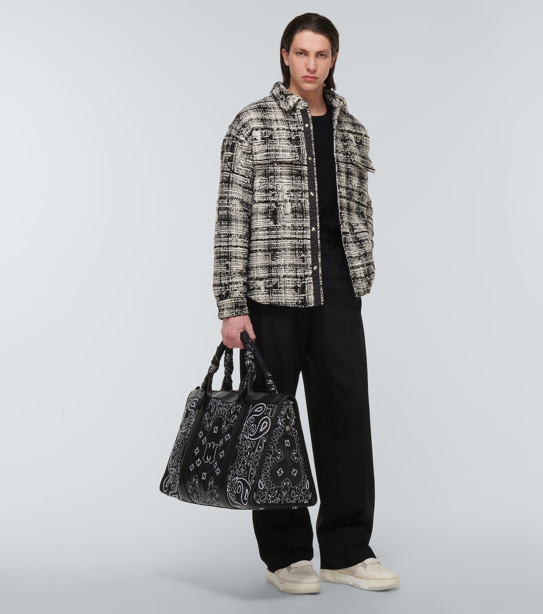 Tweed blouson jacket | Amiri