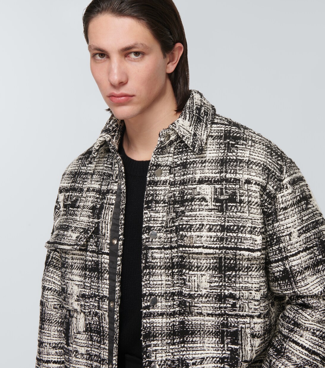 Tweed blouson jacket | Amiri