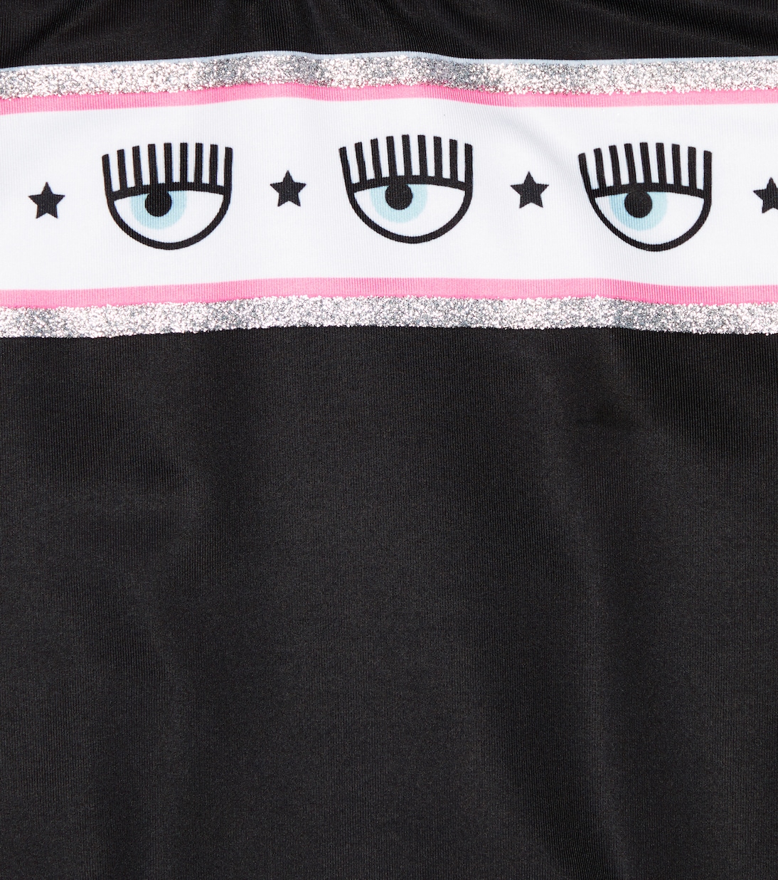 x Chiara Ferragni eye-motif swimsuit | Monnalisa