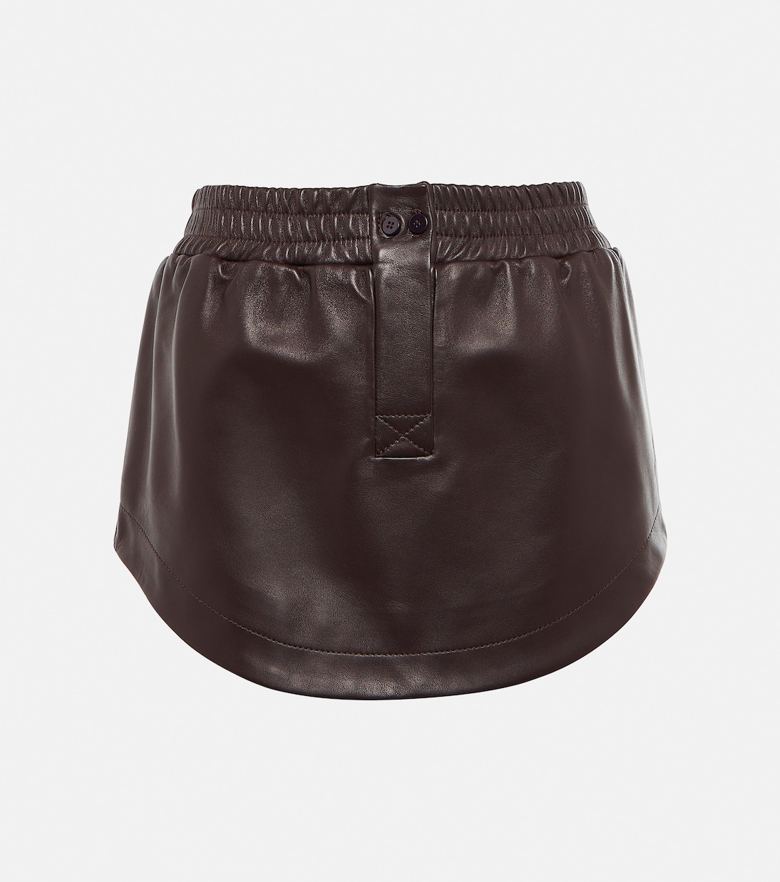 Minirock aus Leder | The Attico