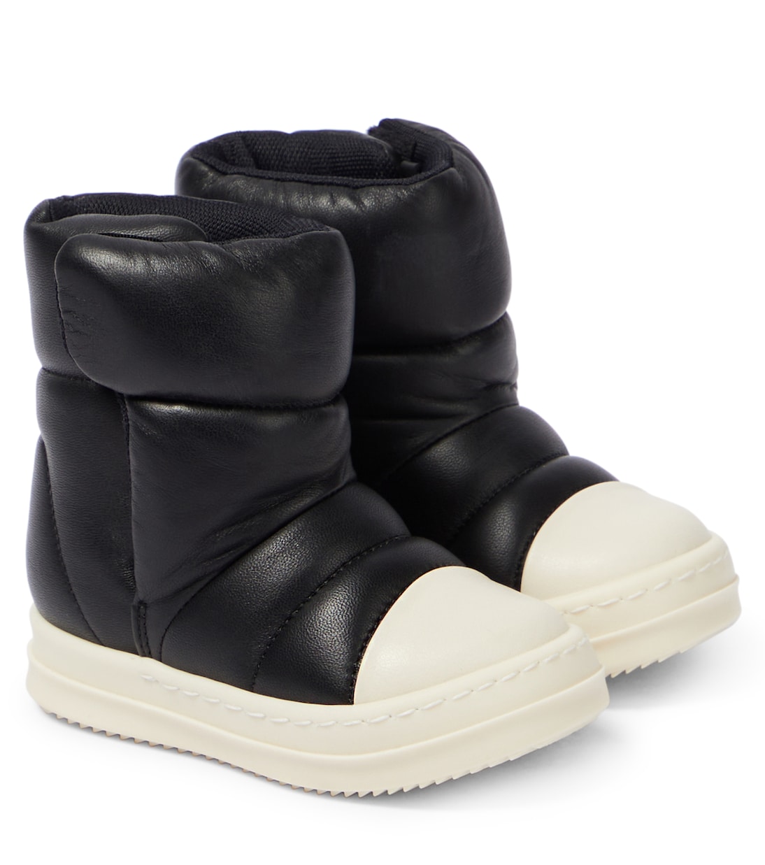 Baby Schuhe Puffer aus Leder | Rick Owens Kids