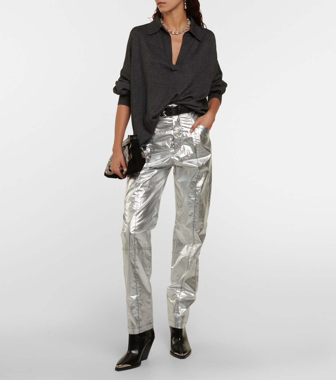 Pull Giliane en laine mélangée | Isabel Marant