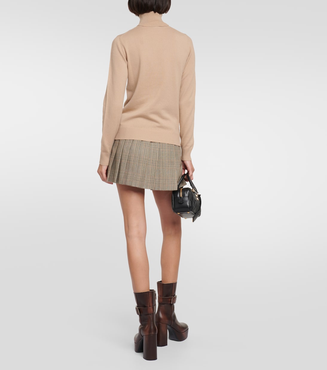 Cashmere turtleneck sweater | Miu Miu
