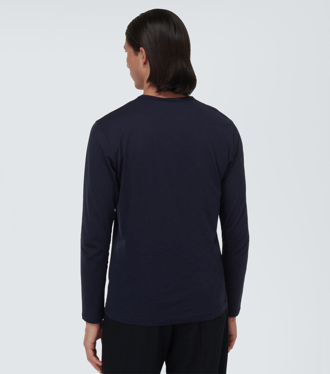 Longsleeve aus Baumwolle | Sunspel