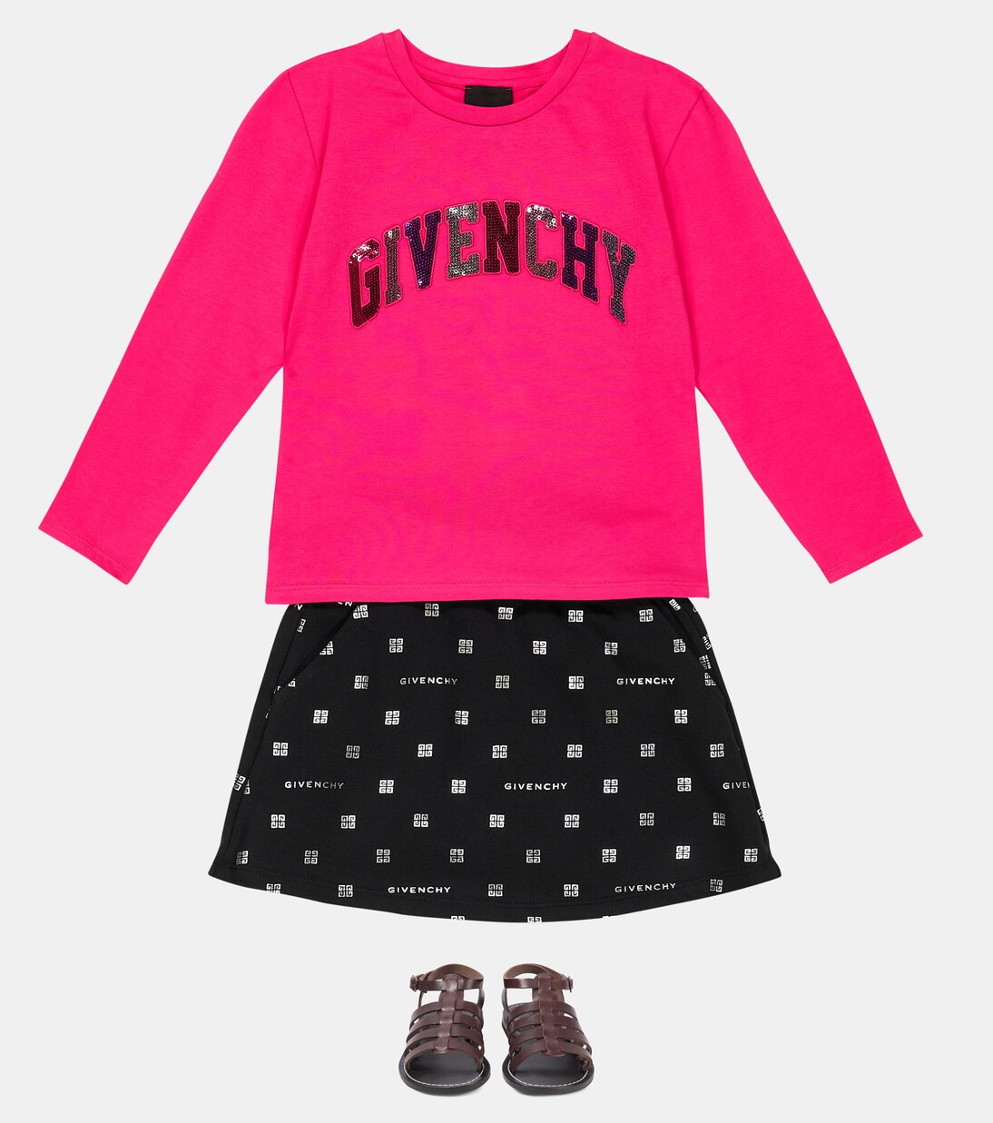 Cotton-blend T-shirt | Givenchy Kids