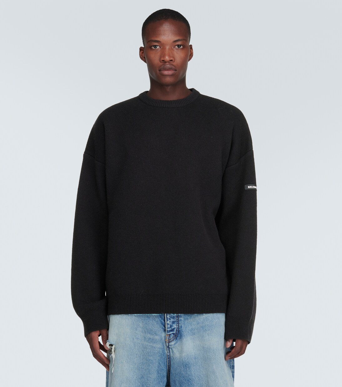 Oversized wool-blend sweater | Balenciaga